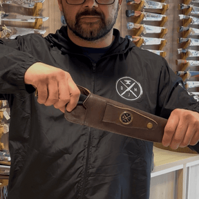 Faca Artesanal 4mm Aço Inox 420C | Seu Nome Personalizado Grátis