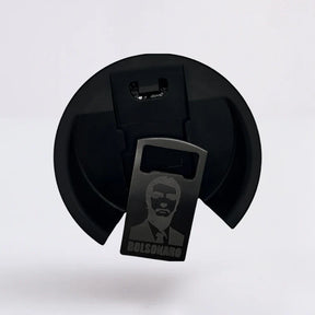 Copo do Capitão #01 – Copo Térmico Preto Personalizado 360° a Laser + Brinde