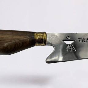 Traz Que Eu Asso - Faca Campeira Aço Inox 420C + Bainha