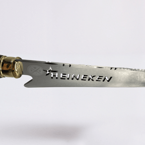 Heineken - Faca Campeira Aço Inox 420C + Bainha