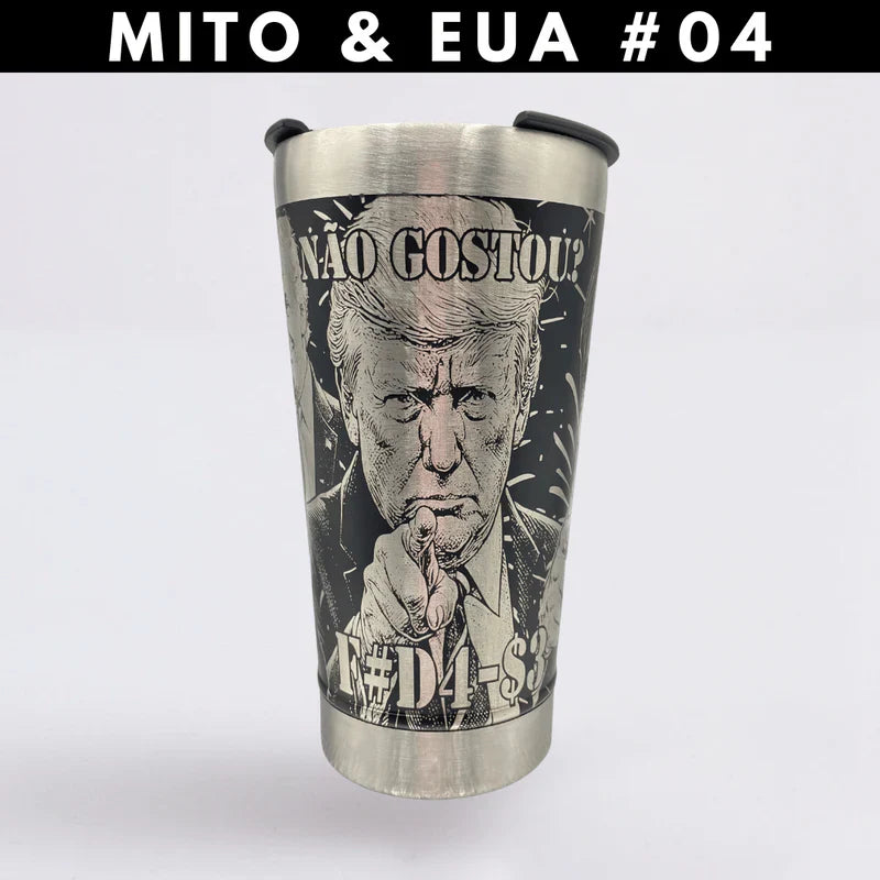 Copo do Capitão #04 – Copo Térmico Preto Personalizado 360° a Laser + Brinde (Copia)