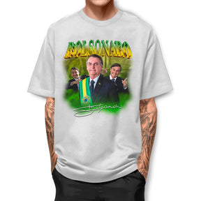 Camiseta Bolsonaro Presidente Basica Street Fio 30.1 Algodao Manga Curta IPJ1 IC